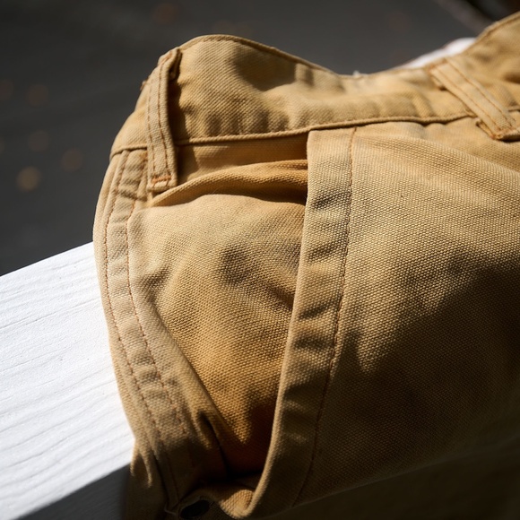 *** SAFTBAK Heavy Army Duck Canvas Brush Pants VTG - Picture 8 of 8